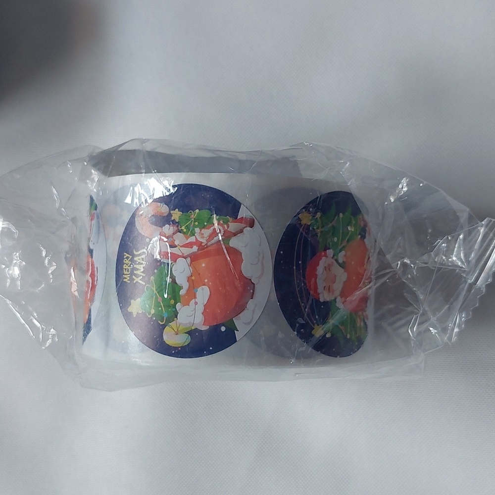 500 pcs christmas self adhesive stikers Gift